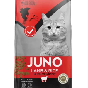 JUNO Lamb&Rice Formula For Adult Cats 15kg
