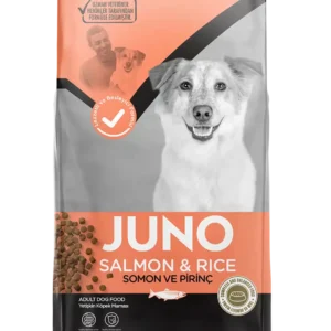 JUNO Salmon Formula for All Breed Adult Dog 15kg