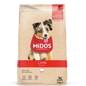 MİDOS Puppy -Lamb&Rice 3kg