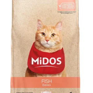 MİDOS Sterilized Adult Cat-Fish&Rice 2kg